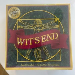 Wits End *BRAND NEW!* *SEALED!* 2018 Edition Trivia Board Game